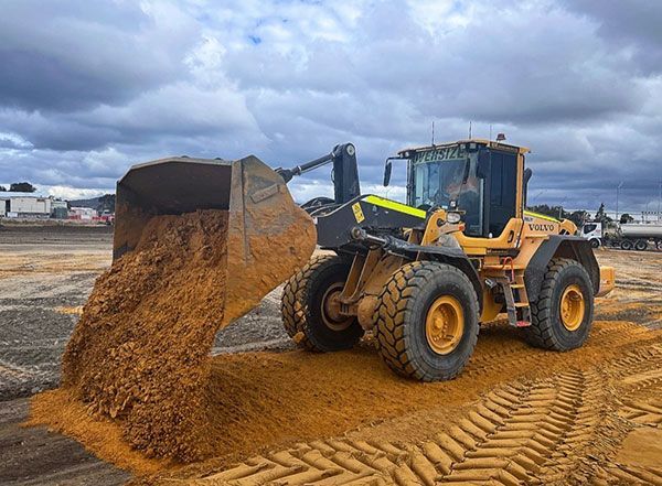 Volvo wheeled loader