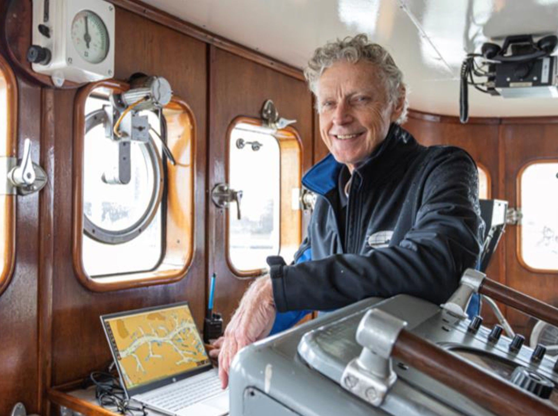 PS als vrijwilliger op de Elbe