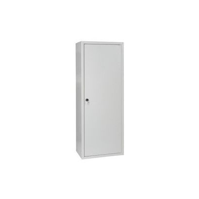 Armadio da officina con porte scorrevoli fessurate, paratia divisoria e  porta abiti, L 2040 mm, GARAGE084