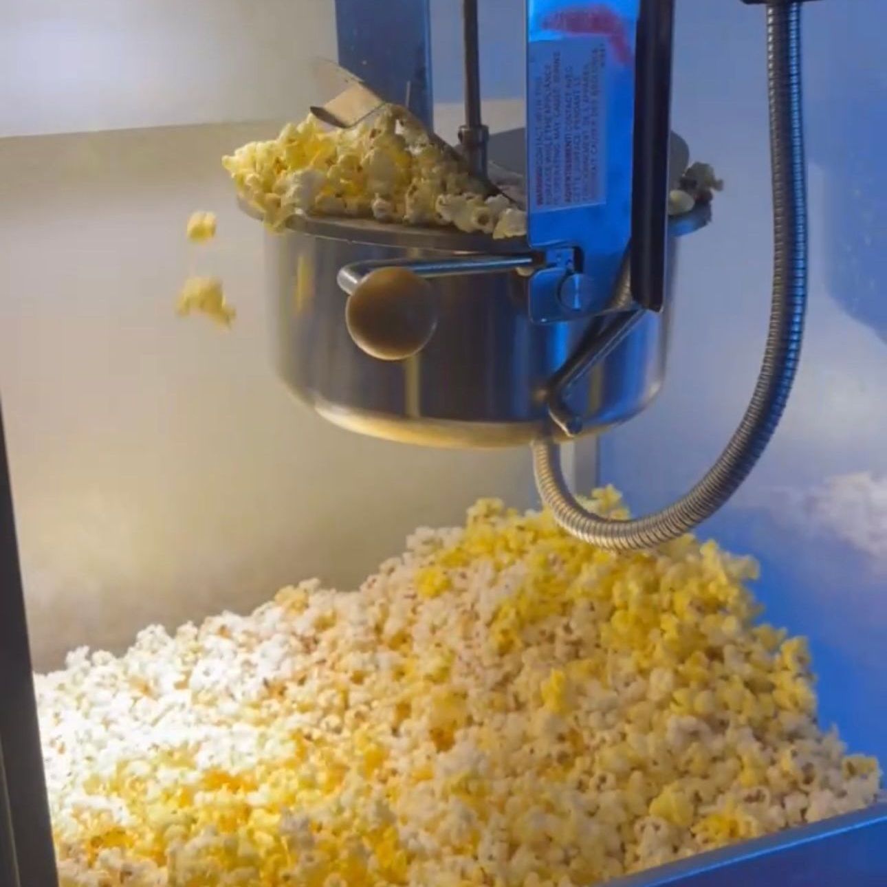 Enjoy fresh daily popcorn at The Seasons Tucson theater for the ultimate movie night experience.