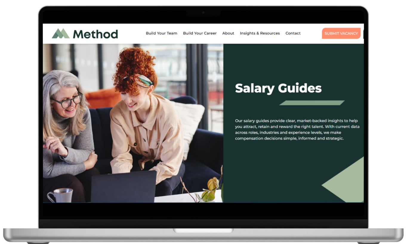 Laptop screen displaying 