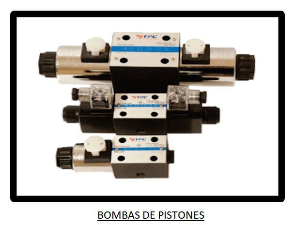 Variedad de bombas de pistones