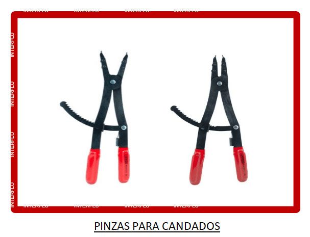 PINZAS PARA CANDADO