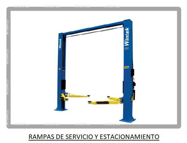 RAMPAS PARA SERVICIO DE ESTACIONAMIENTO