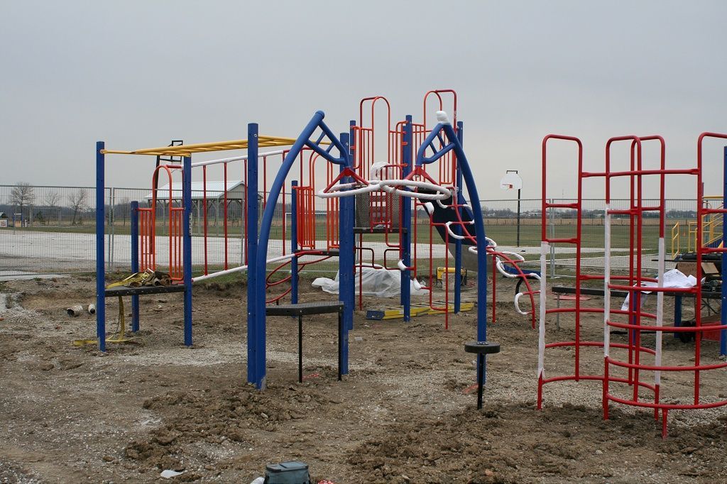 Red and Blue Playground