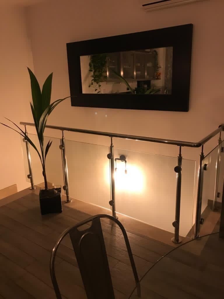 scale in vetro a Roma e parapetto in vetro su misura