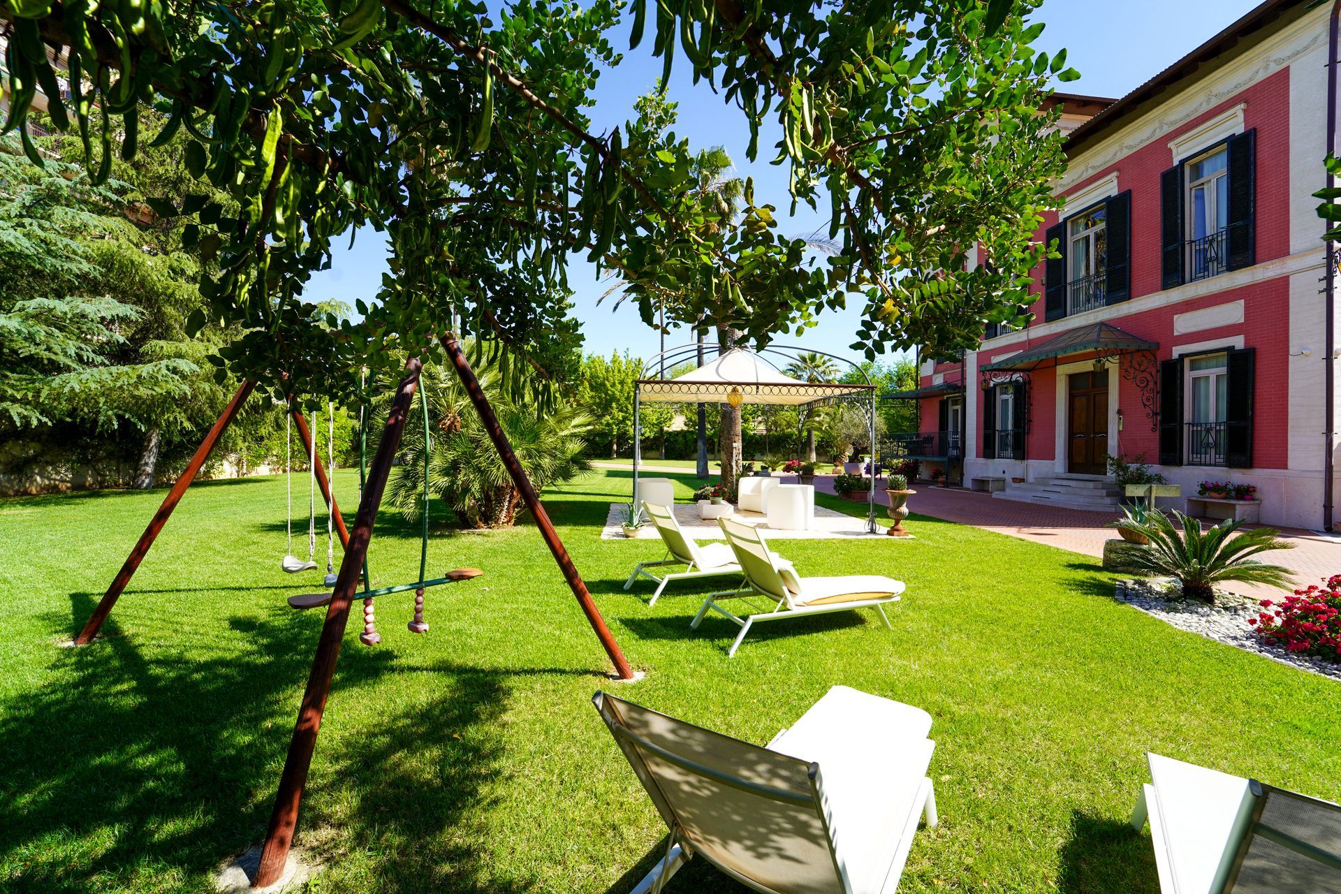 Garden of Villa Pallotta