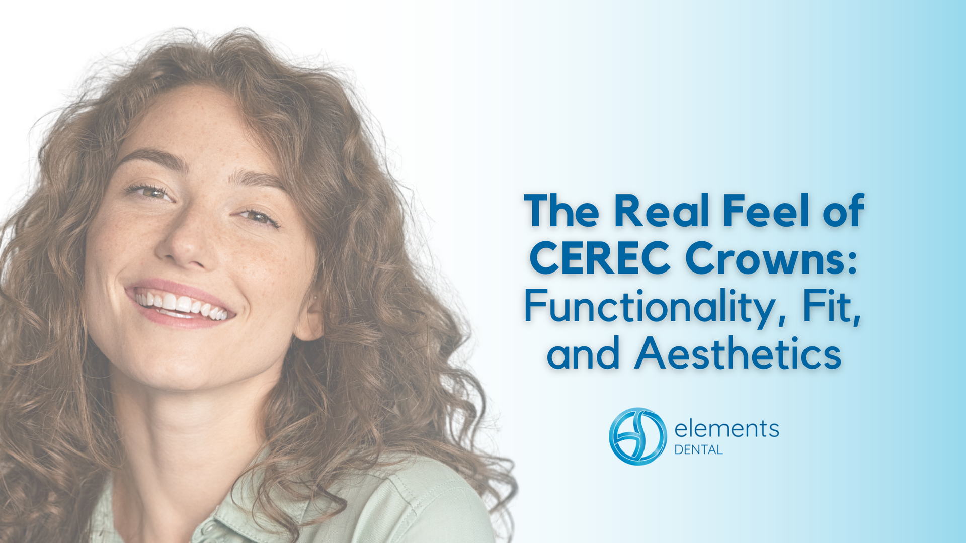 The real feel of cerec crowns : functionality , fit , and aesthetics