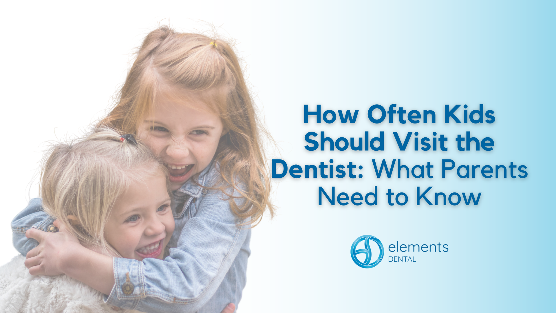 Two young girls hugging, with a title that reads