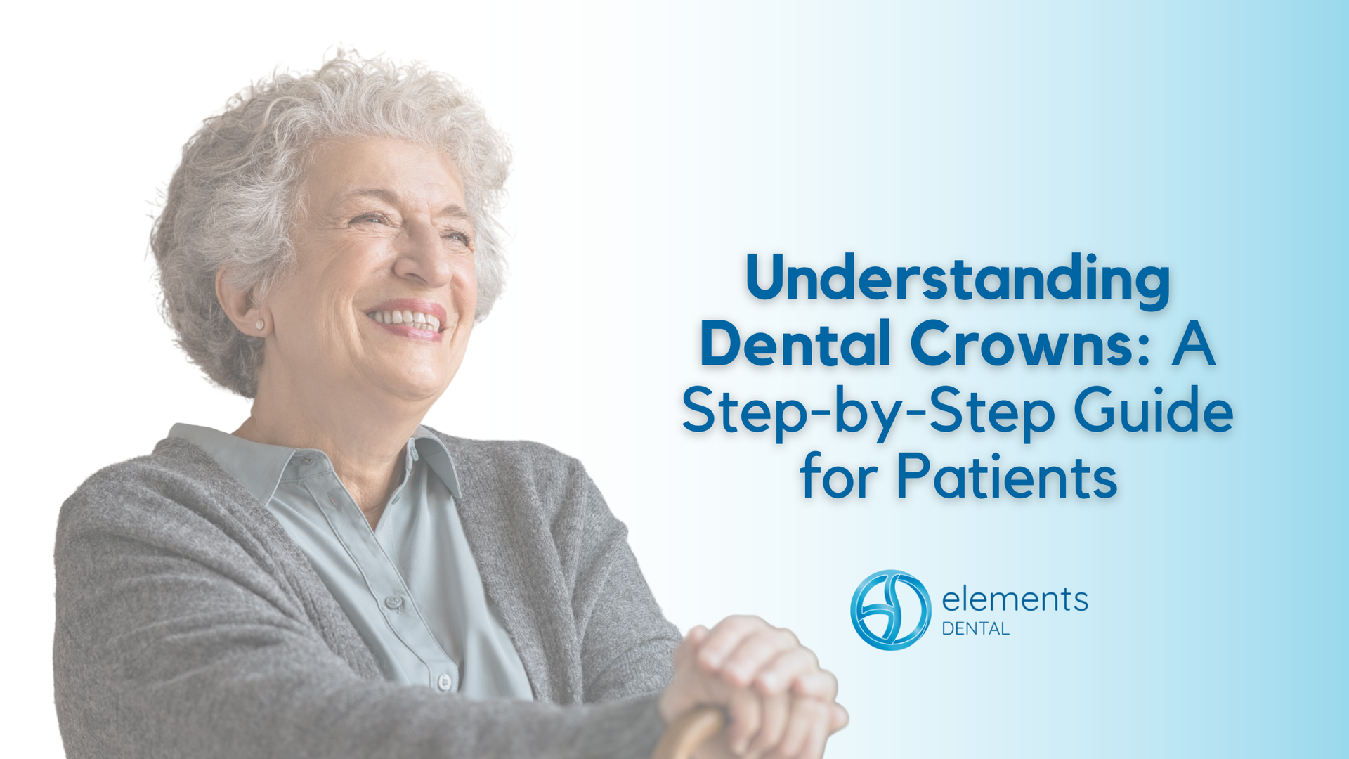 Smiling woman with title: 