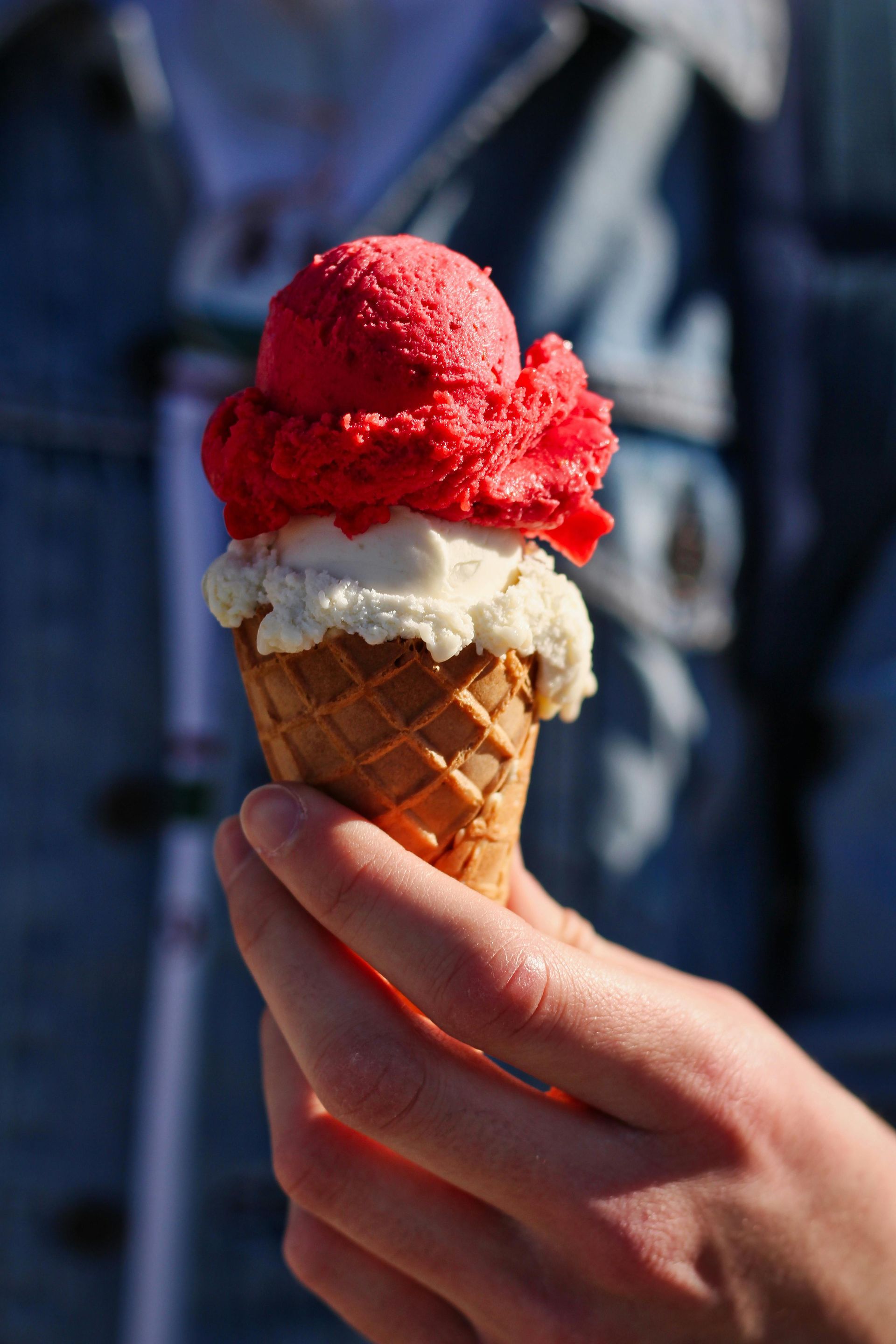 ice cream 2 scoops