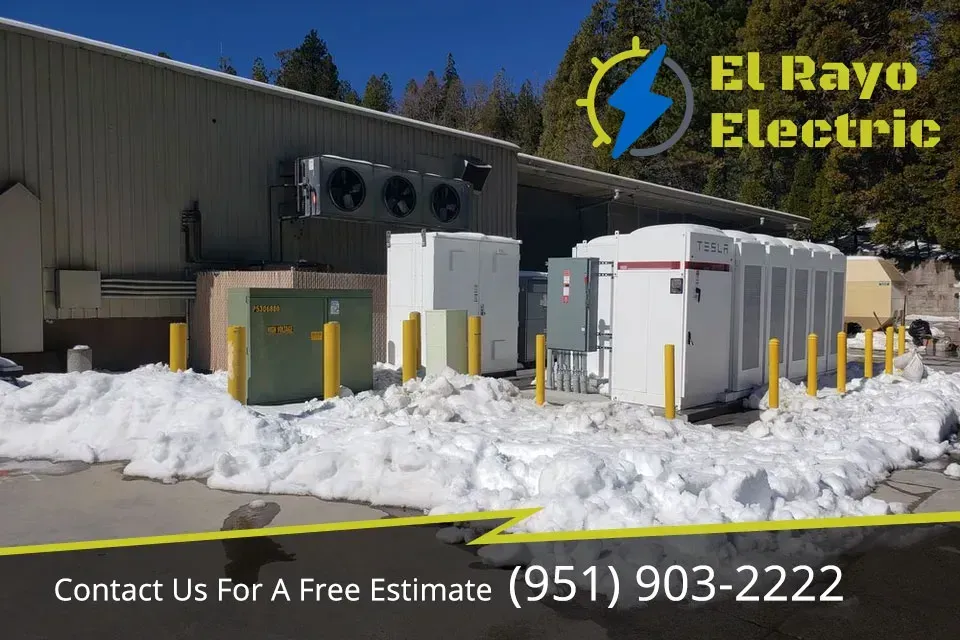 An ad for el rayo electric says contact us for a free estimate