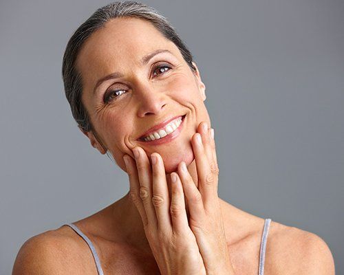 Happy Old Woman — Redlands, CA — Aesthetic Skin And Laser