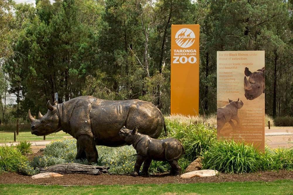 Taronga Western Plains Zoo — Signs in Dubbo, NSW