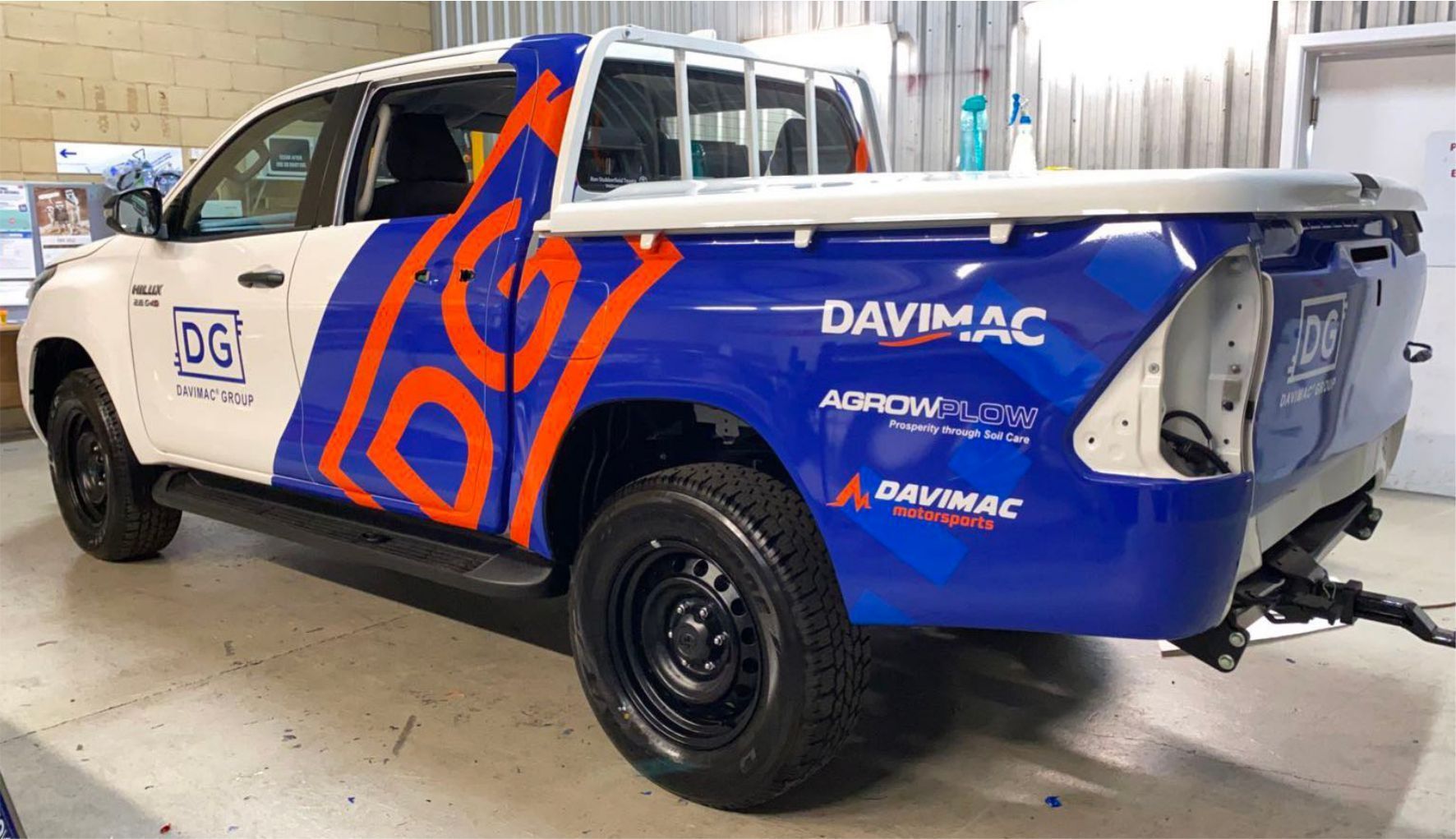 Signage On A Work Ute  — Illuminated Signage in Walgett, NSW