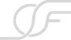 White stylized logo combining the letters "O" and "F".