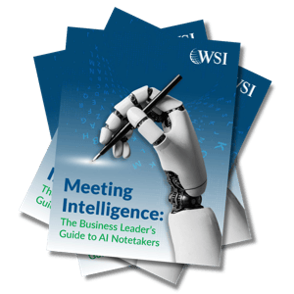 A book titled meeting intelligence the business leader 's guide to ai notetakers