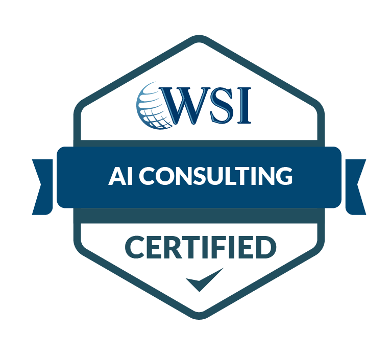 WSI AI Consulting Certification Badge