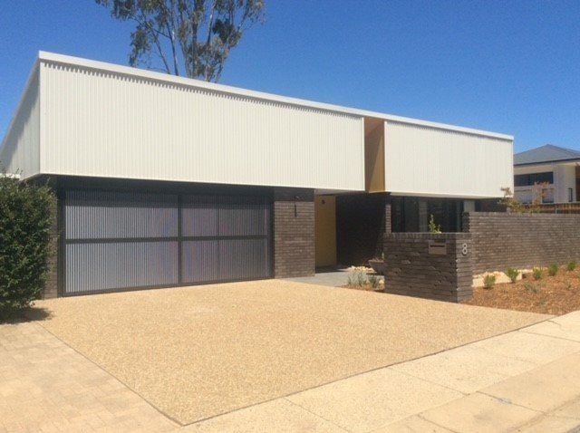 Custom Tilt Door Side View — Canberra, ACT — Capital Doorworks