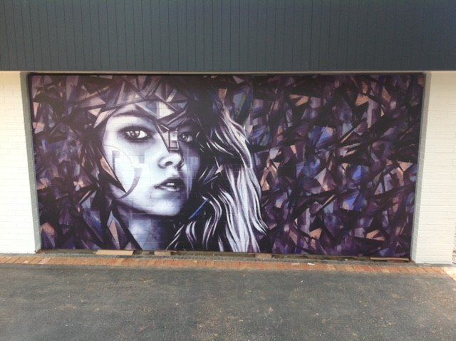 Custom Cladded Tilt Door — Canberra, ACT — Capital Doorworks