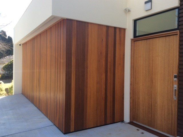 Gray Tilt Door — Canberra, ACT — Capital Doorworks