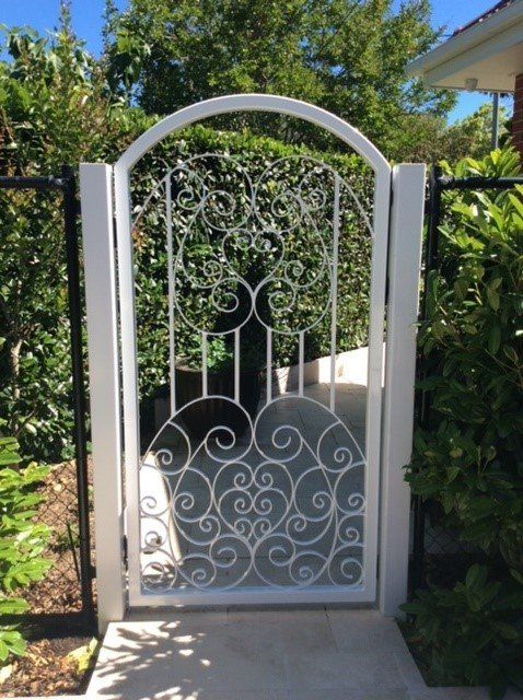 Decorative Swing Gate Design — Canberra, ACT — Capital Doorworks