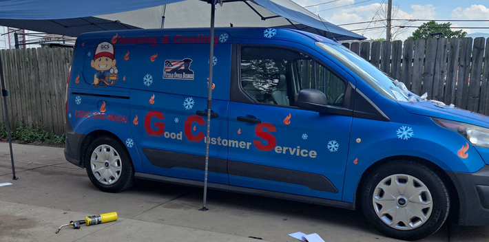 HVAC GCS van
