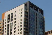 Skyscrapers on a clear day