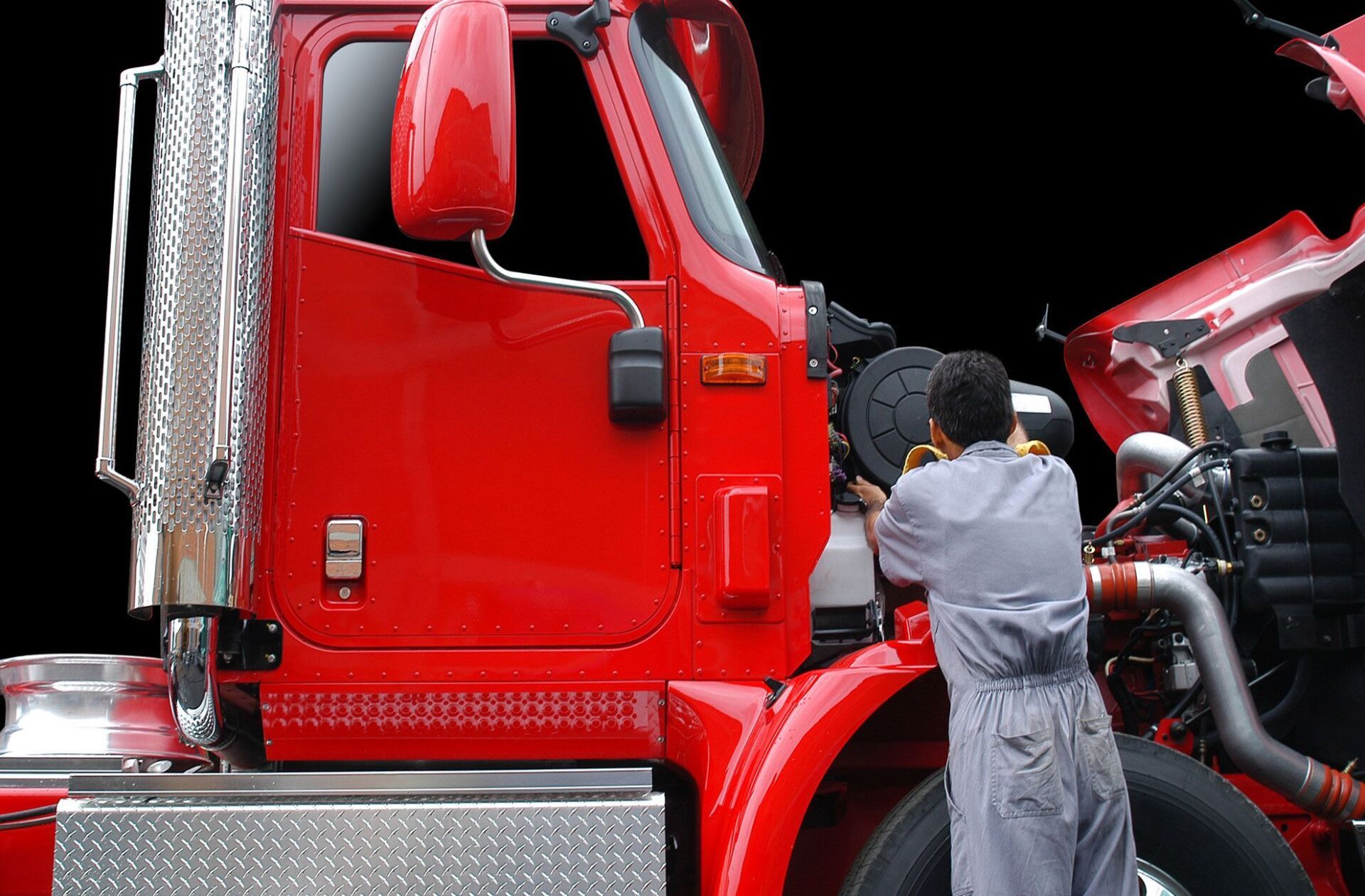 Red Truck Inspection — Wacol — Progress Heavy Vehicle Repair