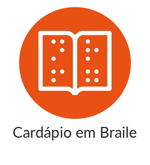 Cardápio em Braile