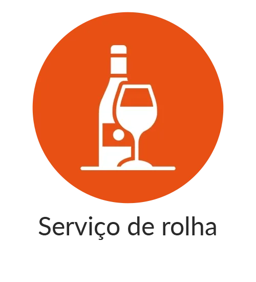 Serviço de rolha