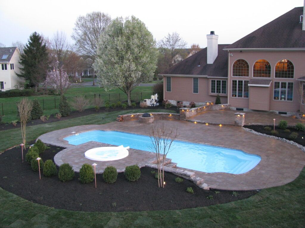 Large House With A Generous Front Yard — Columbus, NJ — G & G Landscaping Construction, Inc.