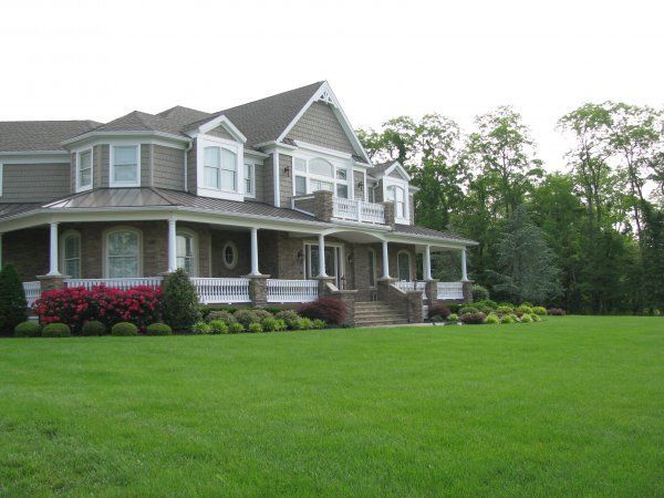 Large House On A Large Lawn — Columbus, NJ — G & G Landscaping Construction, Inc.
