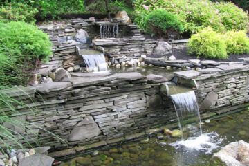 Pond Installation — Columbus, NJ — G & G Landscaping Construction, Inc. Pond Installation — Columbus, NJ — G & G Landscaping Construction, Inc.