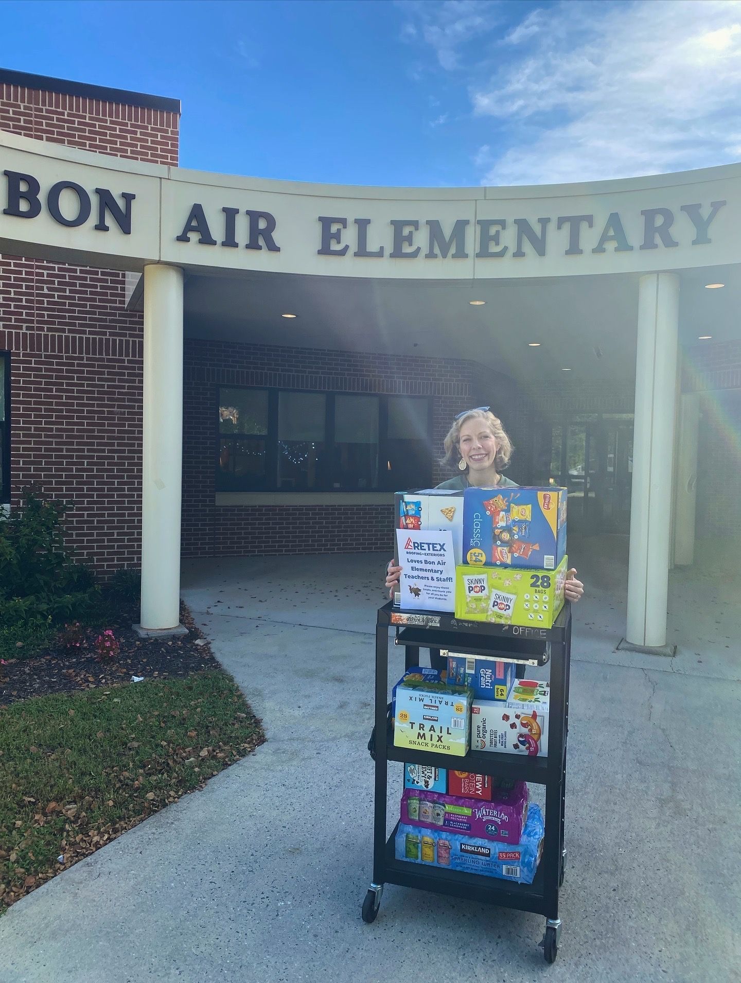 RETEX sponsored the teachers and staff at a local elementary school in. North Chesterfield, VA in March 2025.