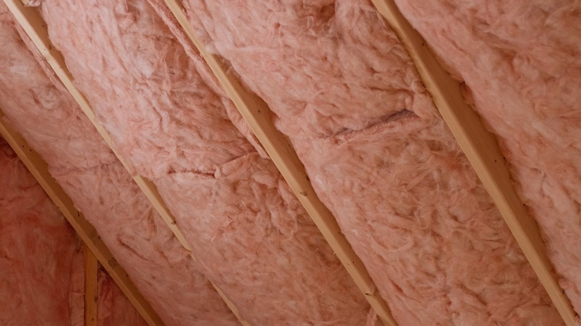 Image of new attic insulation installed in Richmond VA.