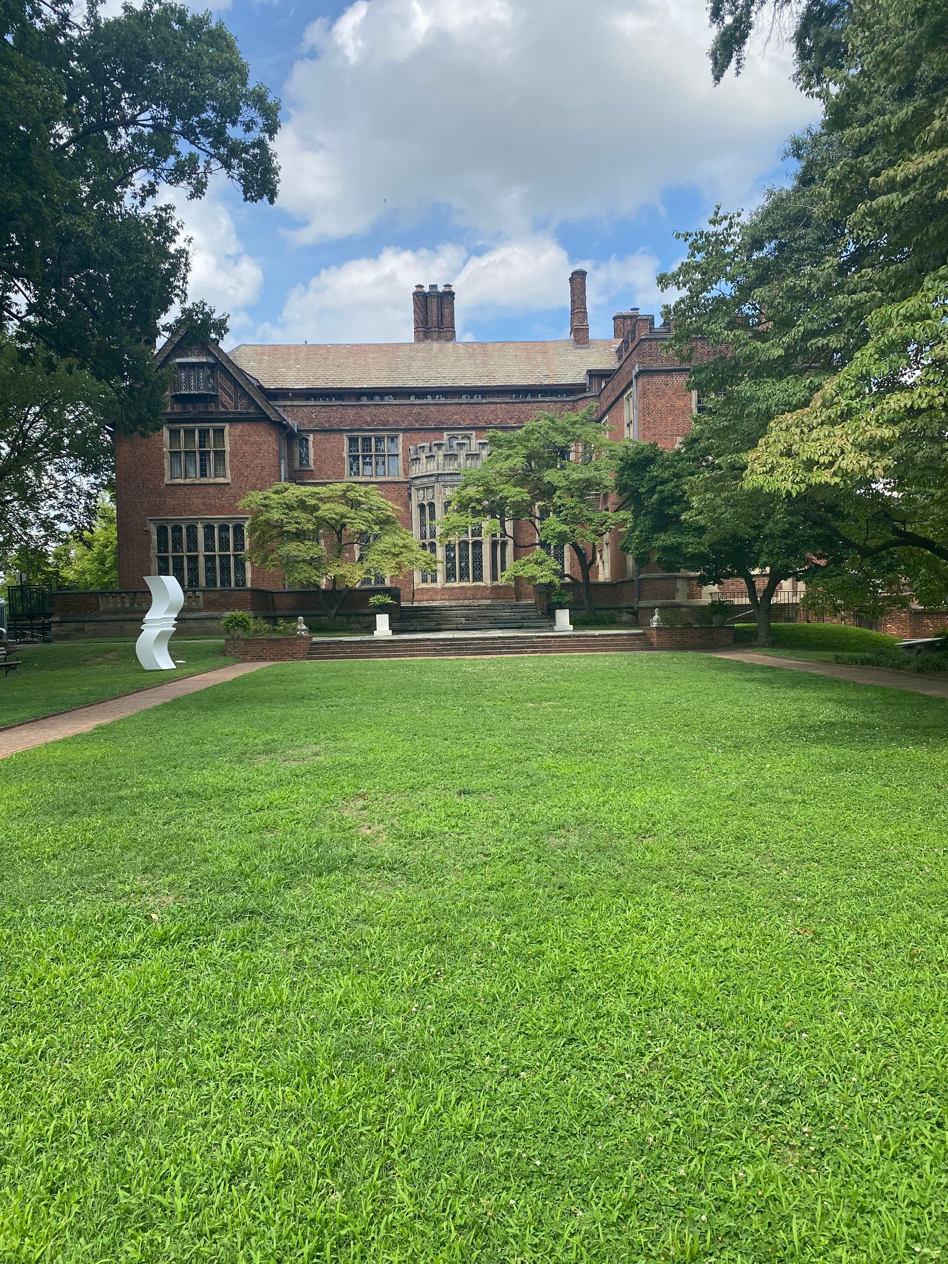 Image from outside the Branch Museum of Architecture Design in downtown Richmond VA. Photo captured by RETEX's Katelyn Lewis.