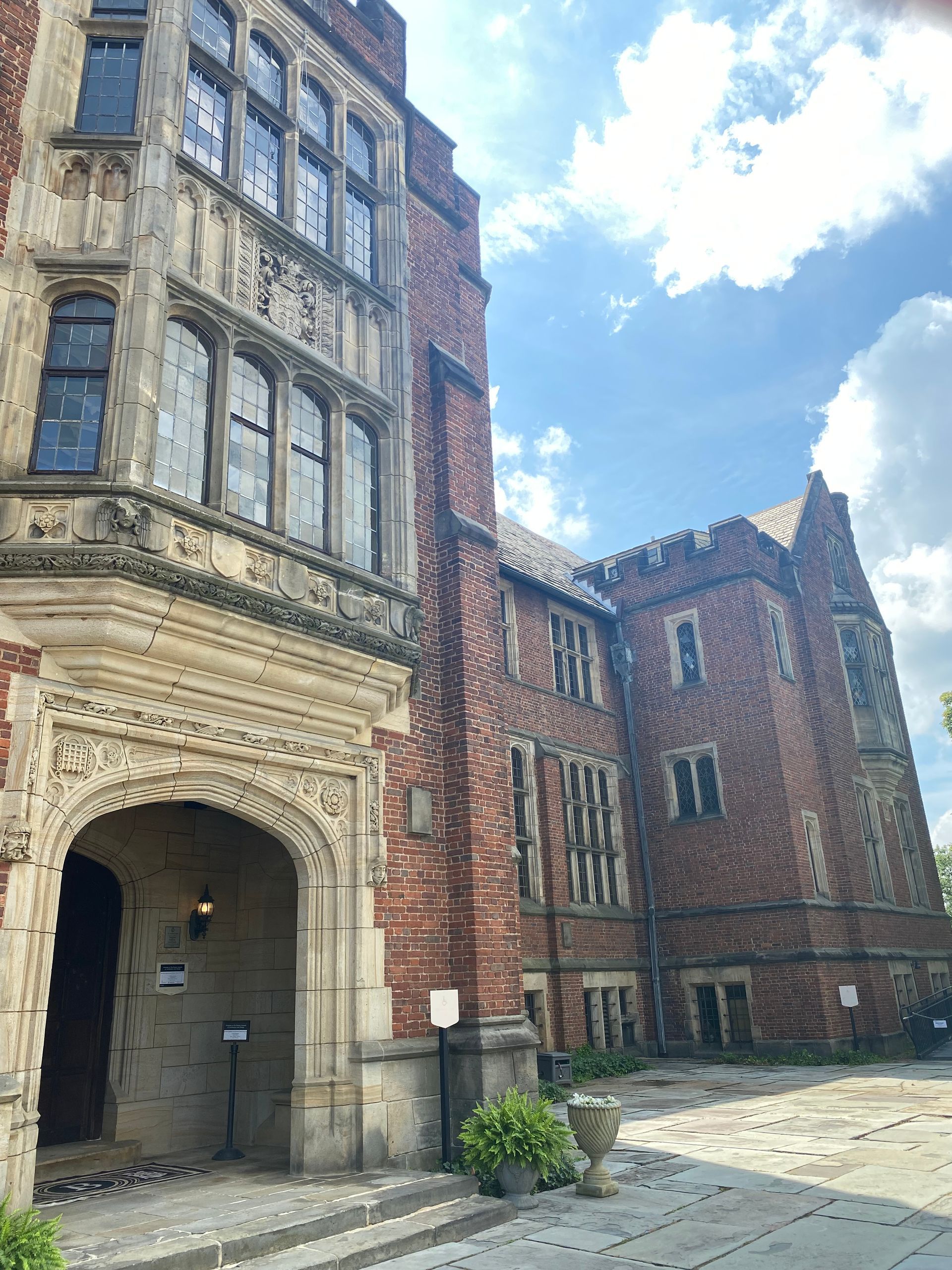 Image from outside the Branch Museum of Architecture Design in downtown Richmond VA. Photo captured by RETEX's Katelyn Lewis.