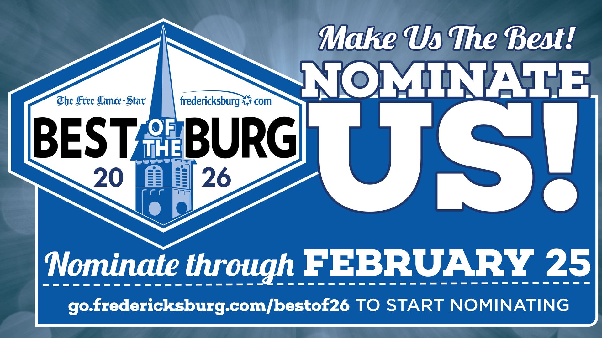 The Free Lance Star's annual Best of the Burg competition, nomination graphic