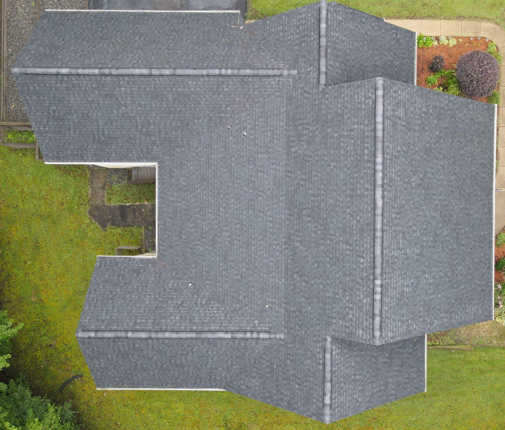 After photo of King George roof replacement, Sept 2025.