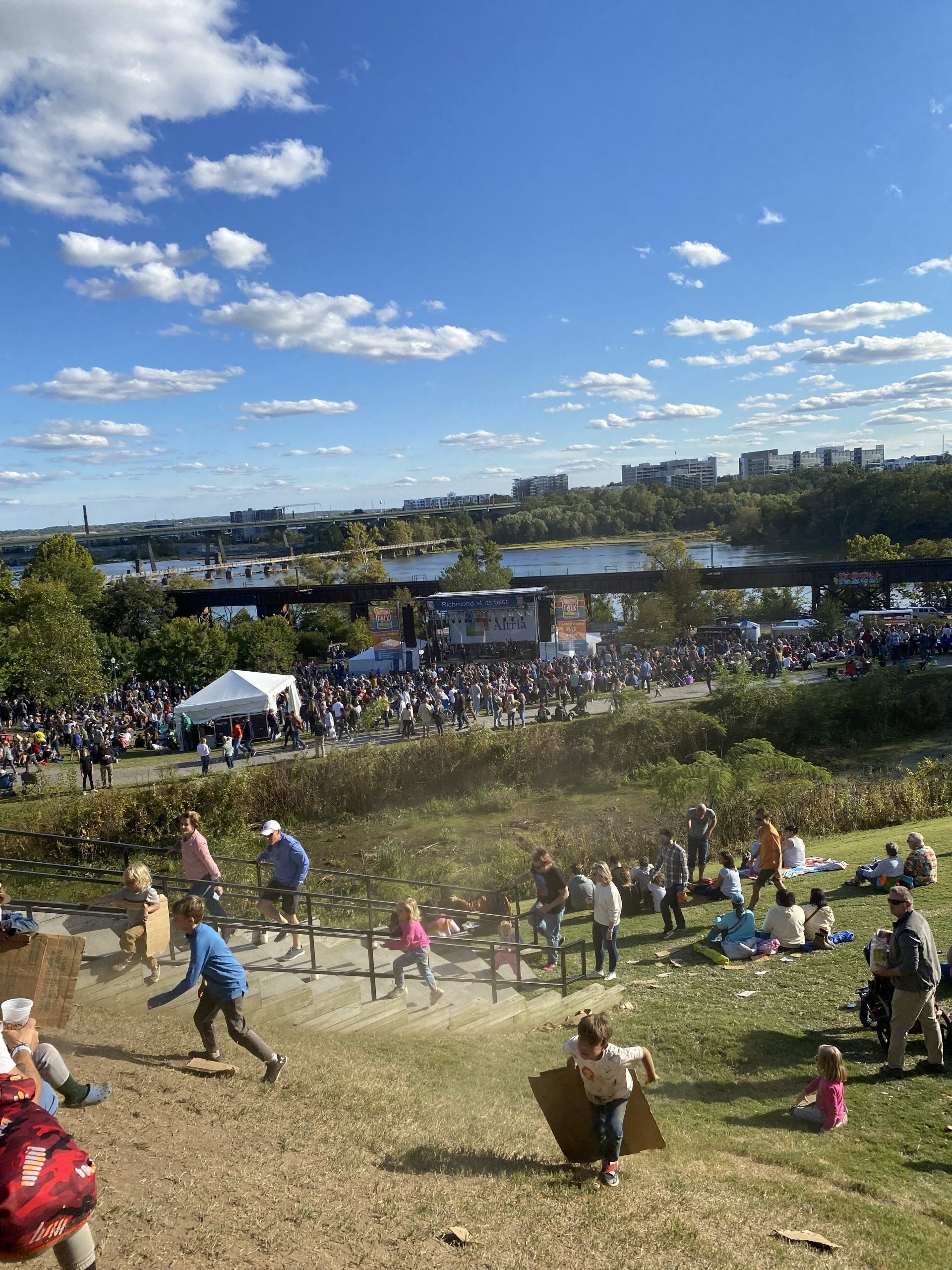 Image from Richmond's Folk Festival 2022. Captured by RETEX's Katelyn Lewis.