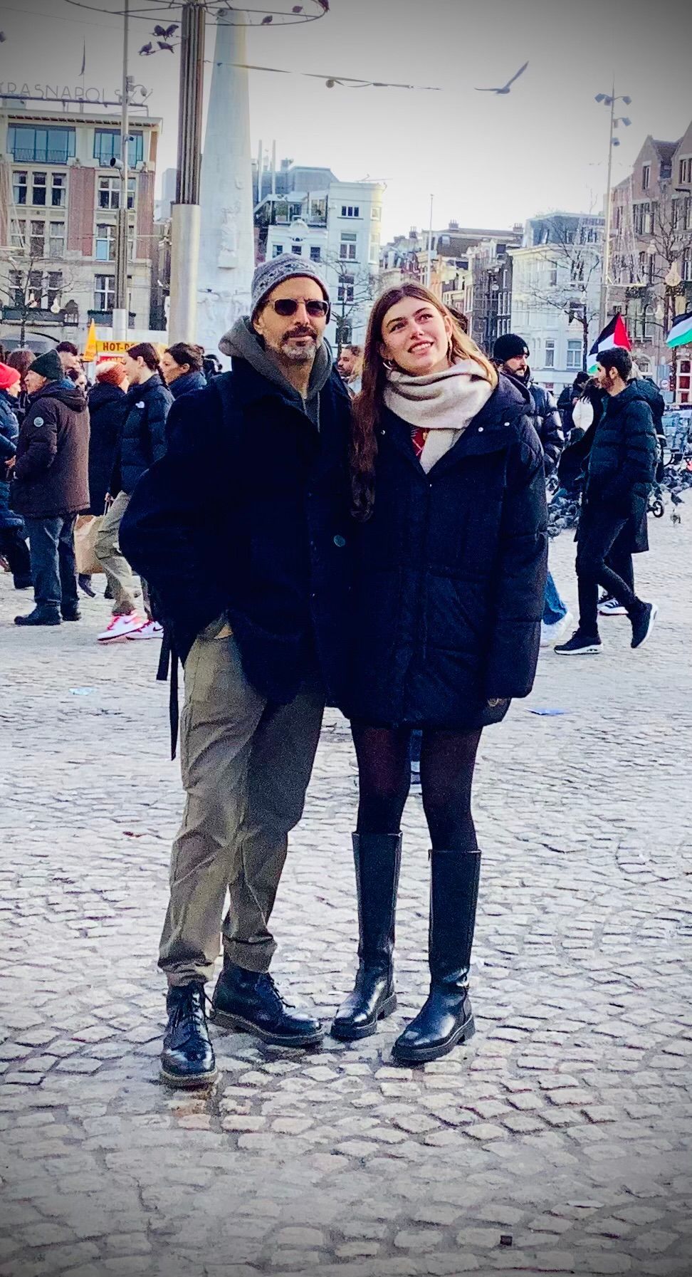 Image of RETEX's Mark Scarpino with his daughter, for Father's Day.