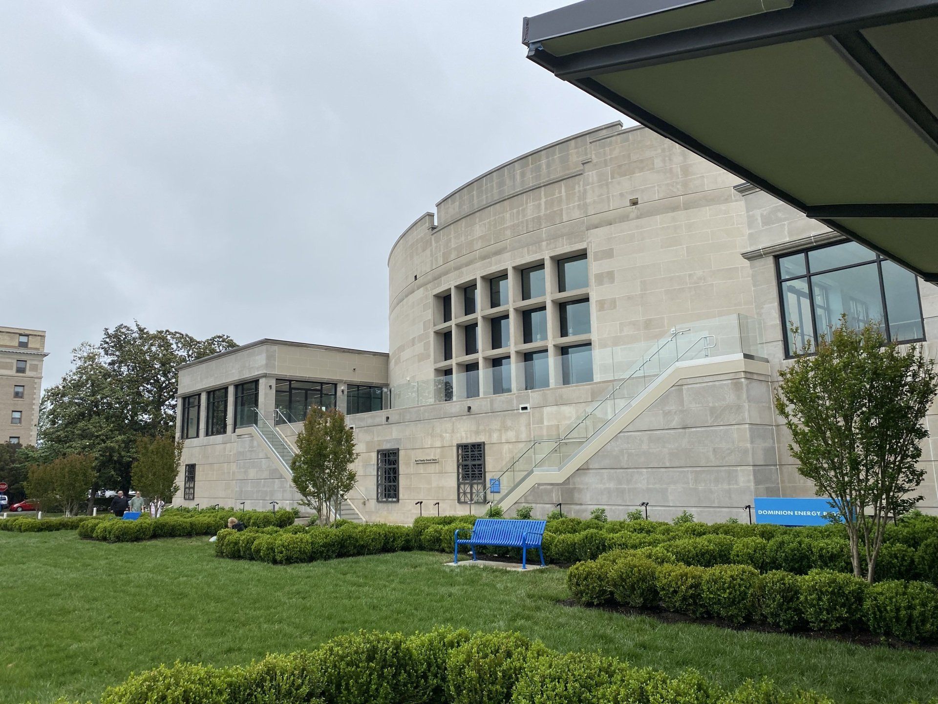 Image of the outside of the Virginia Museum of History and Culture. Photo by RETEX's Katelyn Lewis.