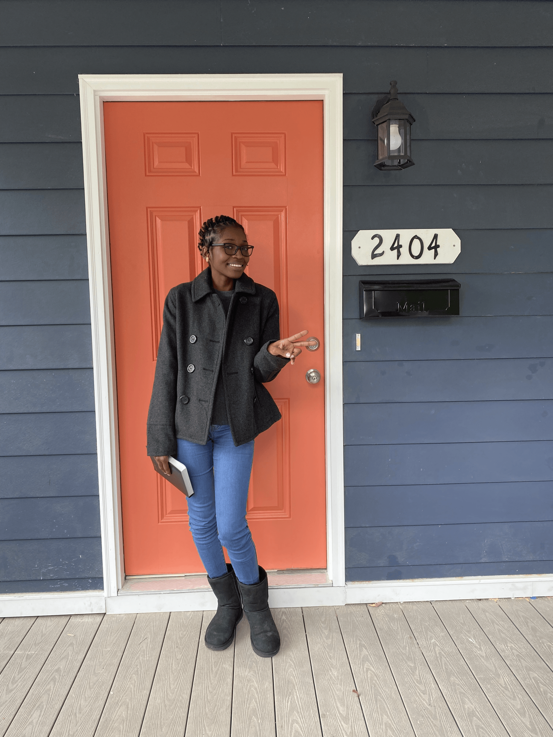 Richmond Habitat Home Dedication. Photo by RETEX's Katelyn Lewis.