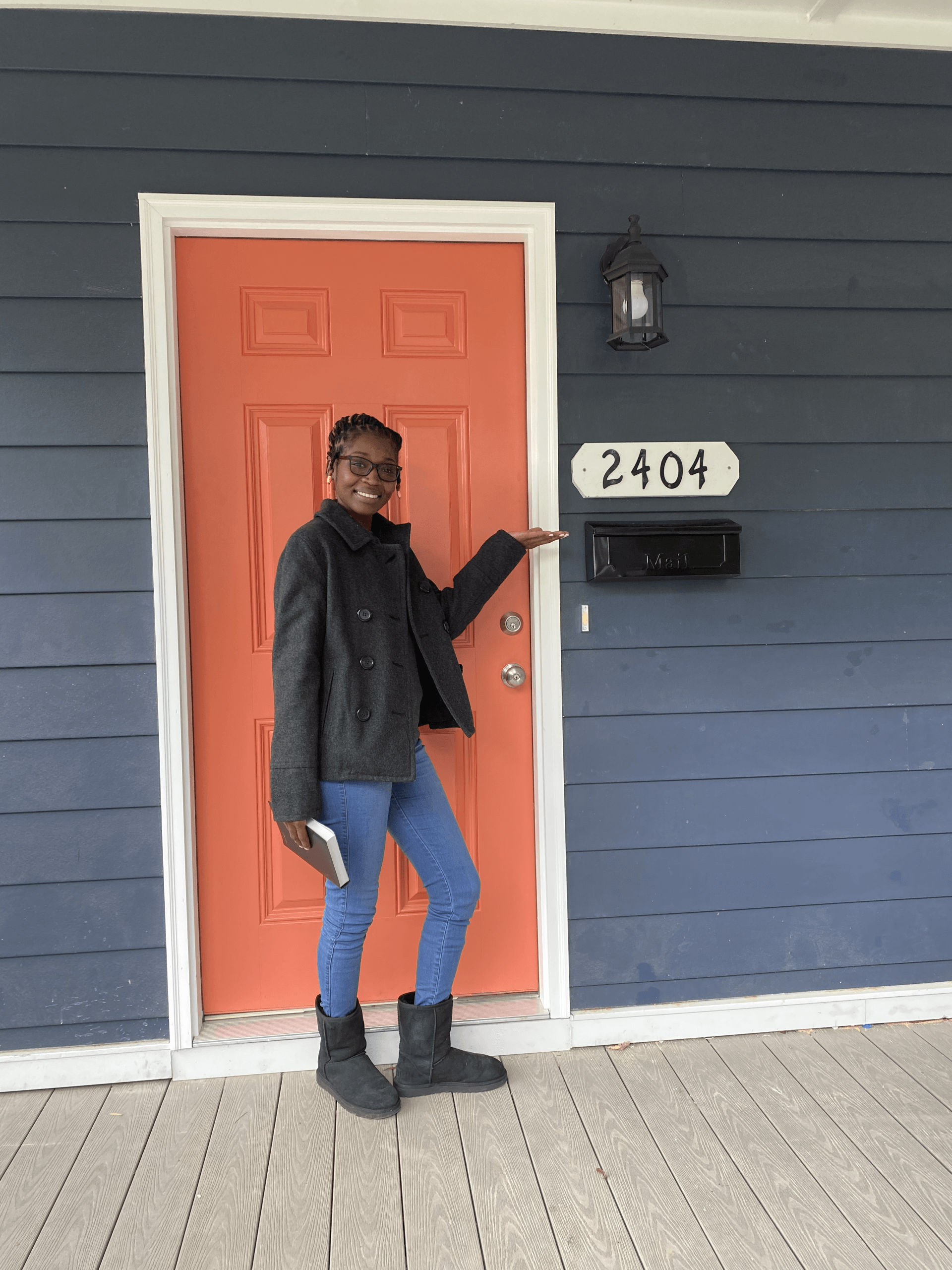 Richmond Habitat Home Dedication. Photo by RETEX's Katelyn Lewis.