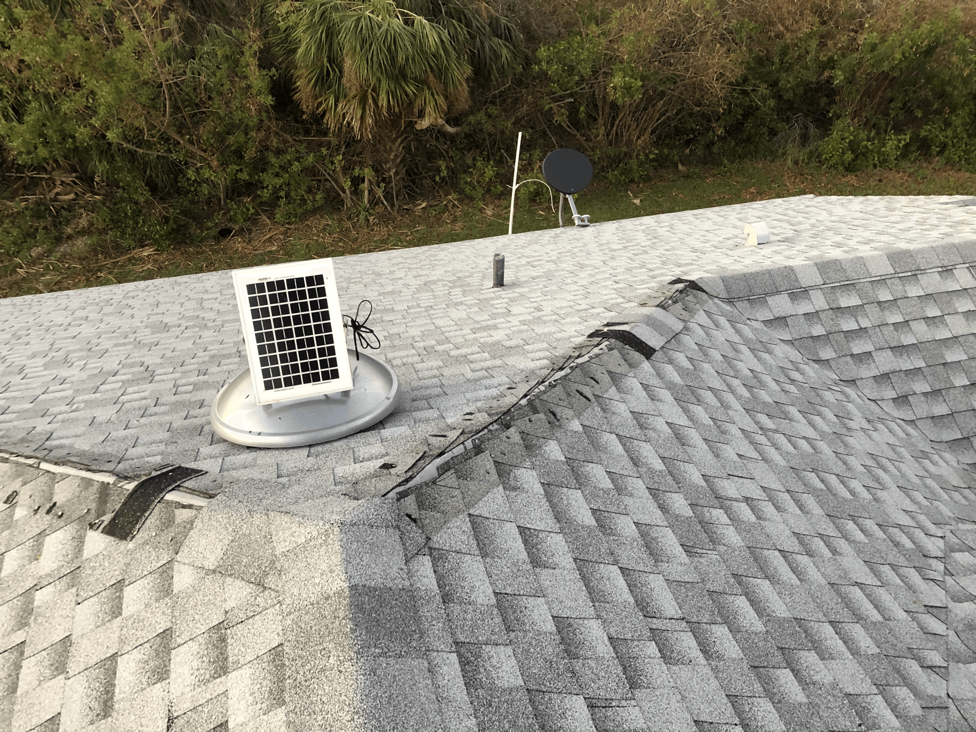 Image of hurricane damage in Port Charlotte, FL. Photo by RETEX's Josh Lewis.