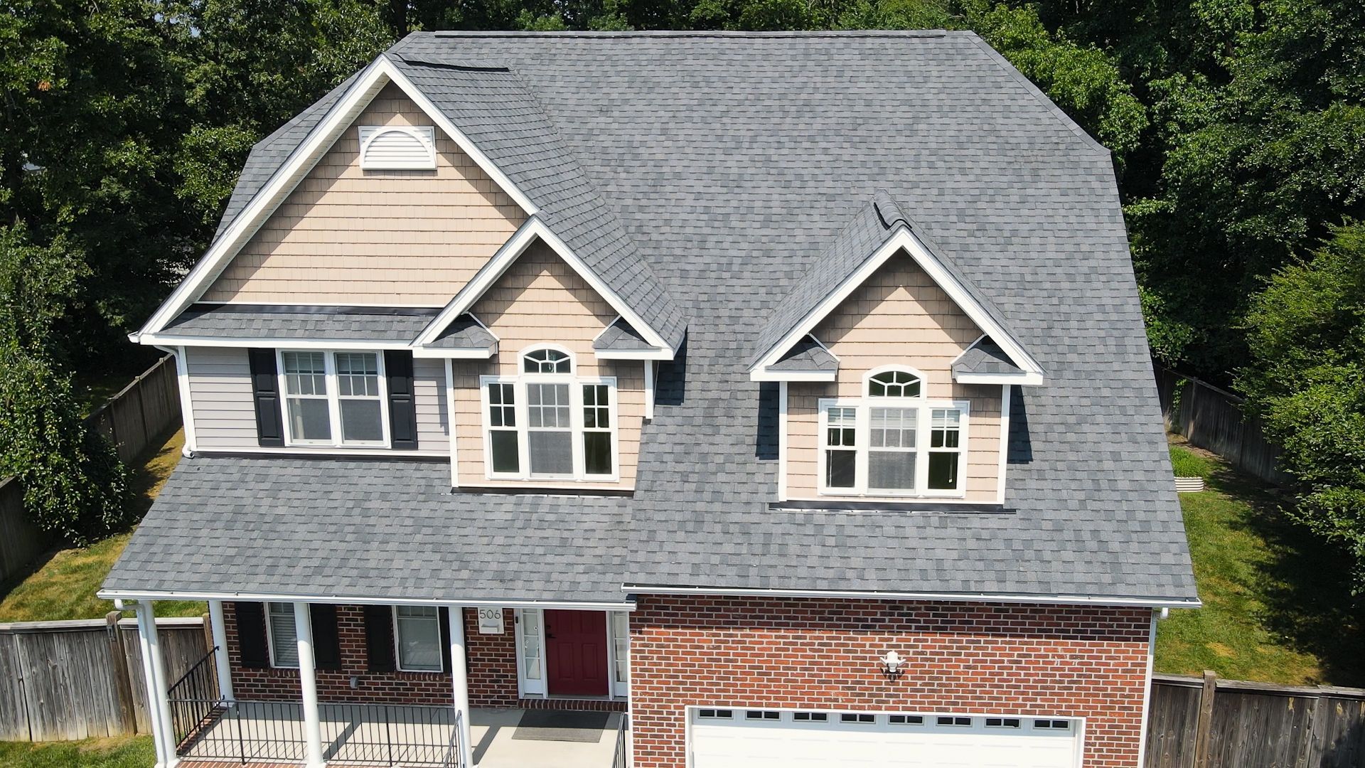 RETEX roof replacement in Chesterfield VA, Tamko Heritage “Virginia Slate” shingles. July 202