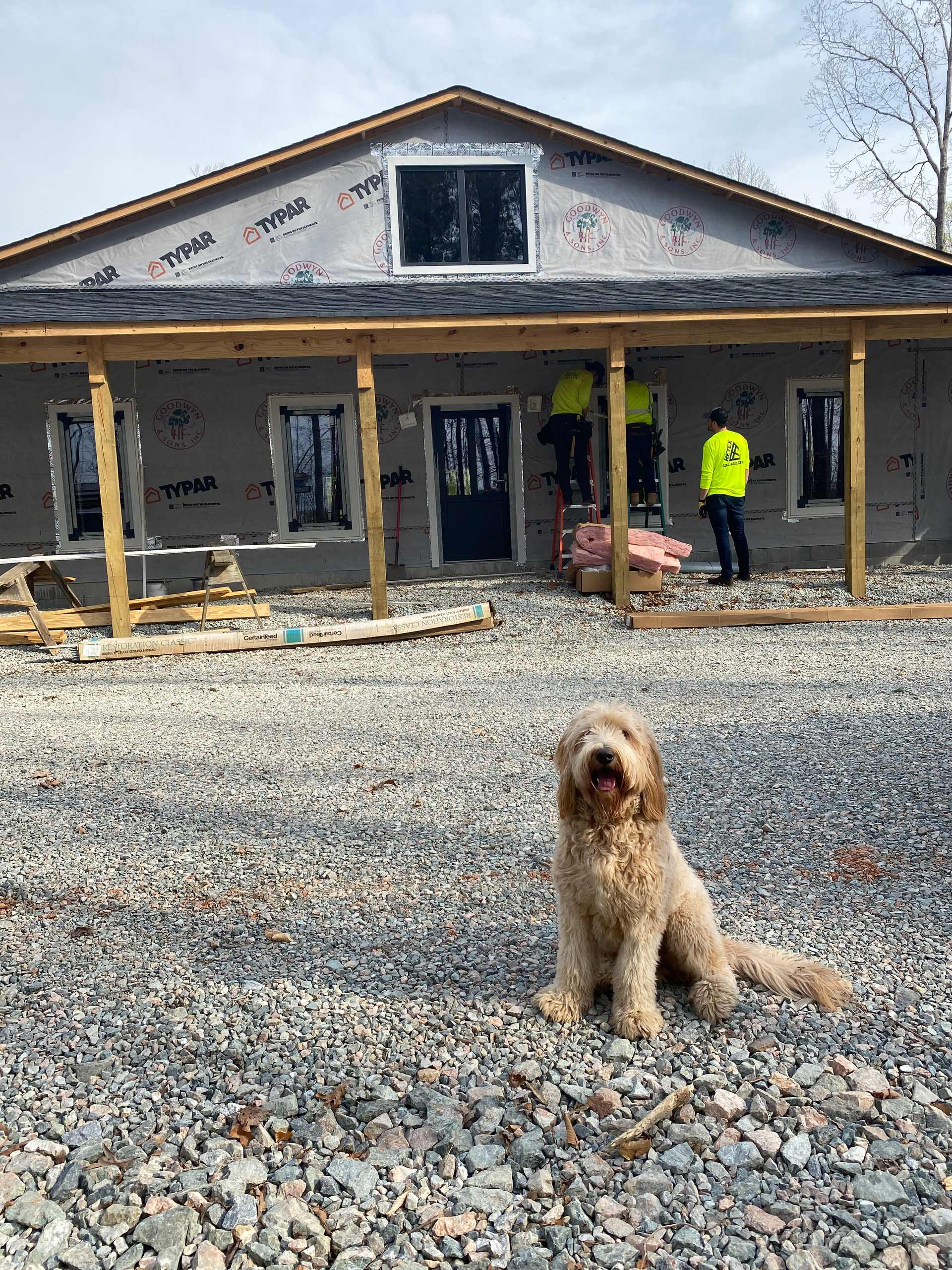 Image of RETEX's Albus Lewis volunteering with MENO Life.