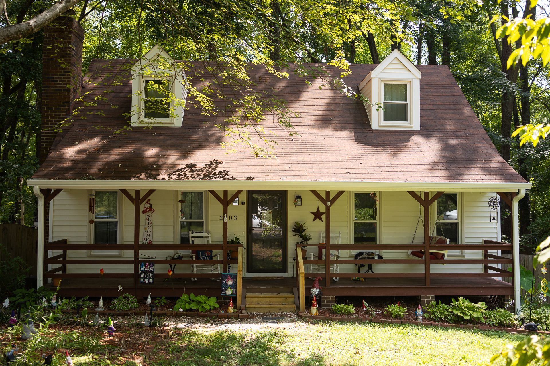 The after image of a RETEX siding replacement on a North Chestefield VA home.