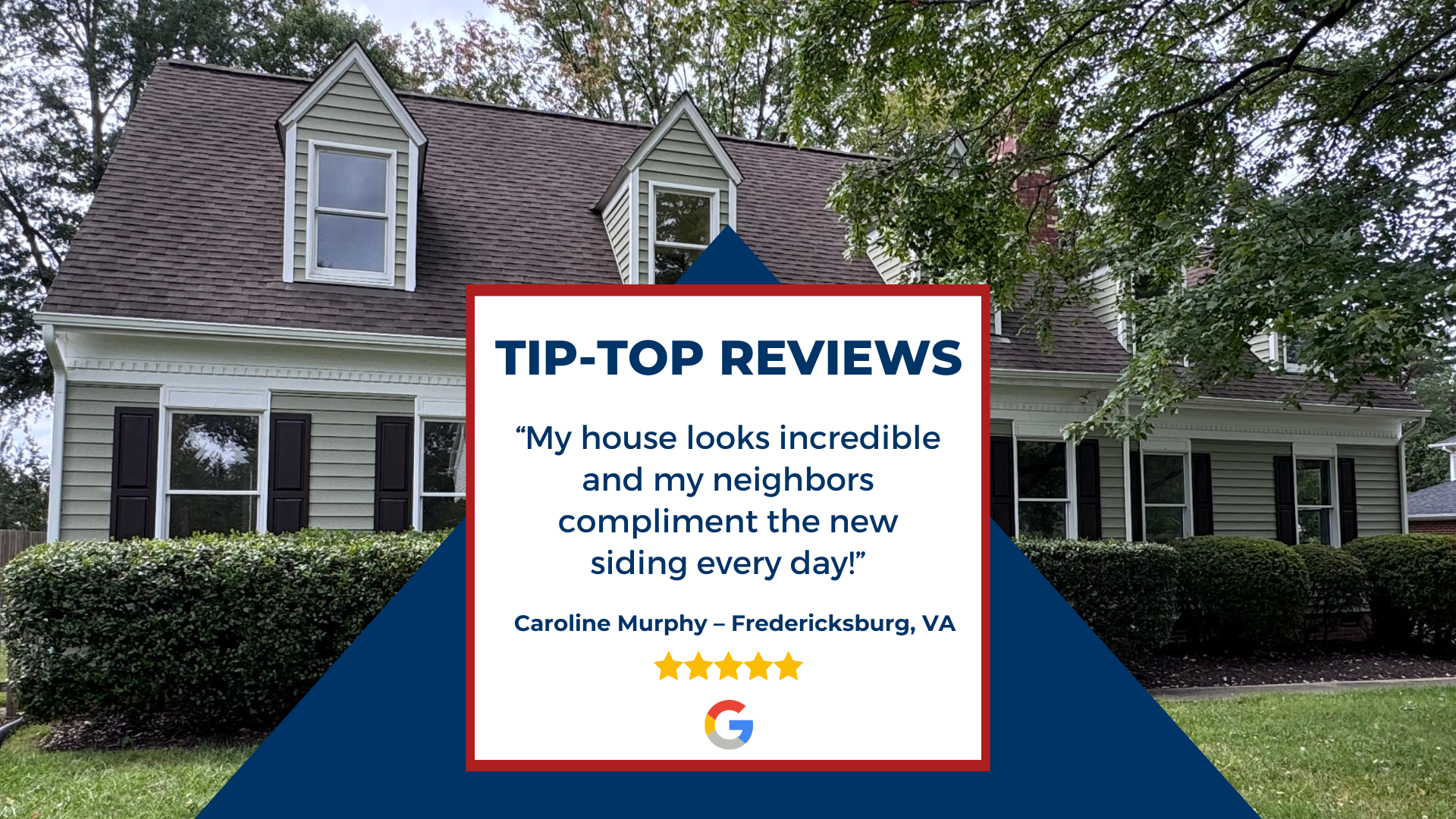 Client Google review: 